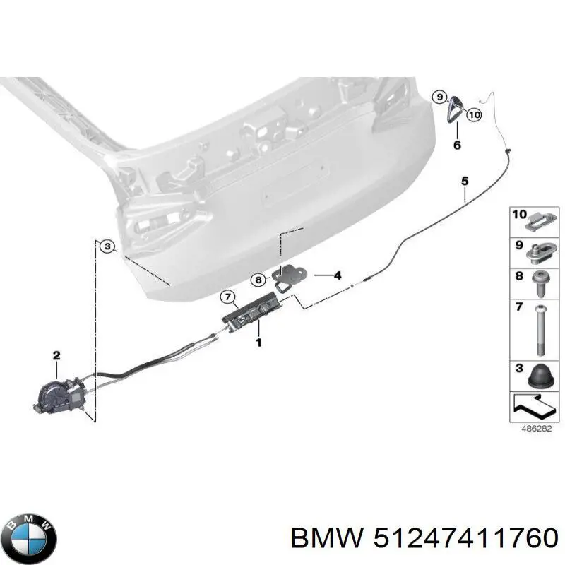  BMW 51247411760 ціна, від 149.50 USD