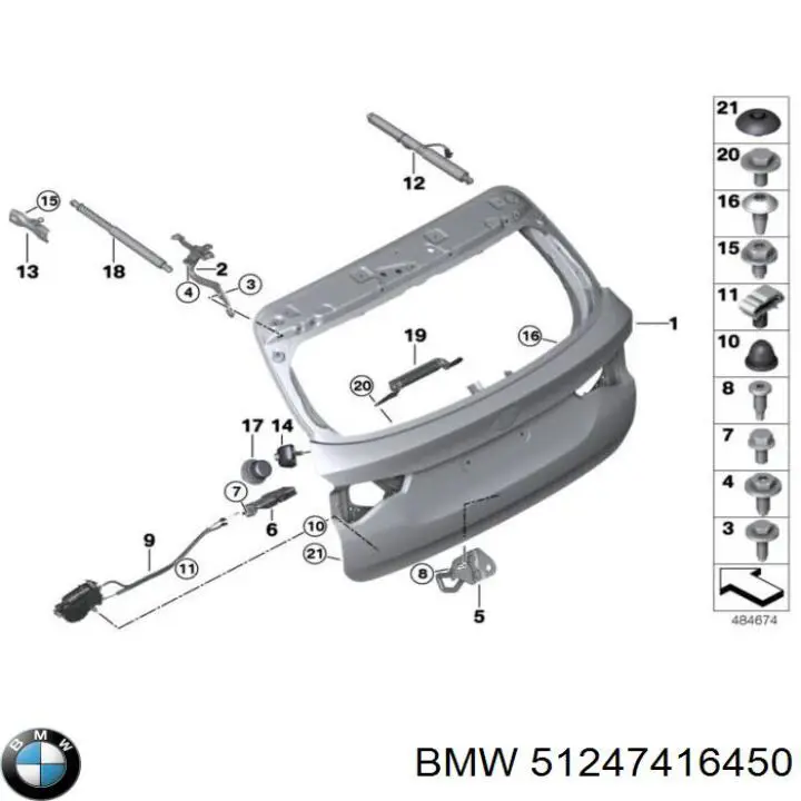 51247416450 BMW 