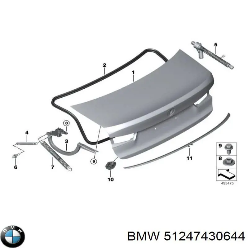 51247430644 BMW 