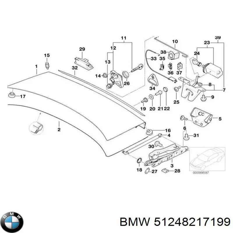 Купити 51248217199 BMW 
