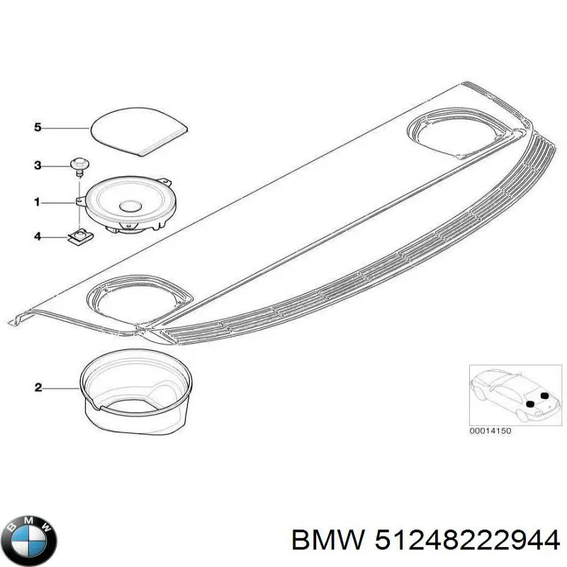  BMW 51248222944 ціна, від 54.73 USD