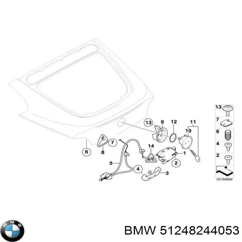 BMW 51248244053 ціна, від 10.14 USD
