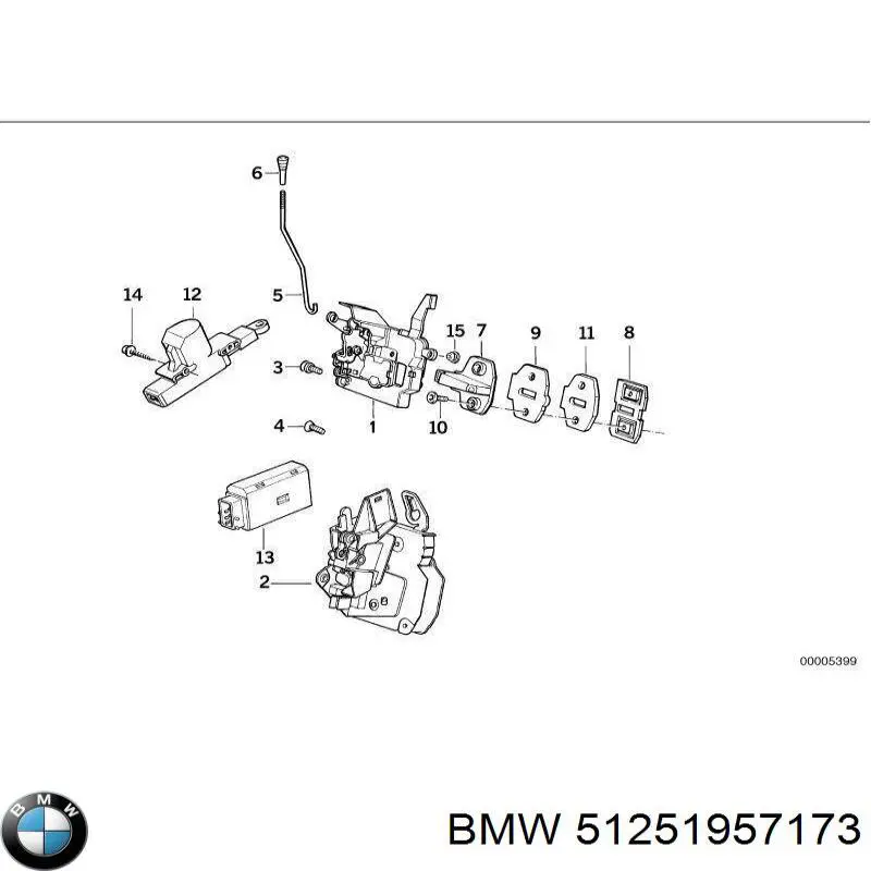 Купити 51251957173 BMW Патрубок витратоміра повітря