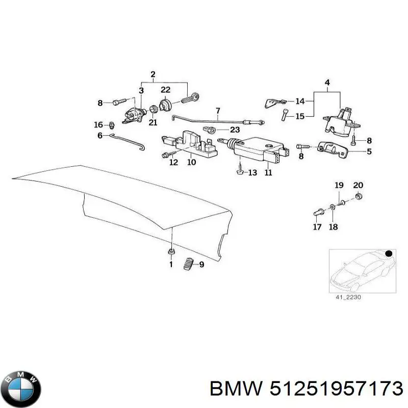 51251957173 BMW Гофра витратоміра повітря