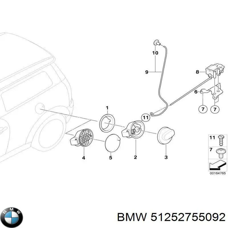  51252755092 BMW