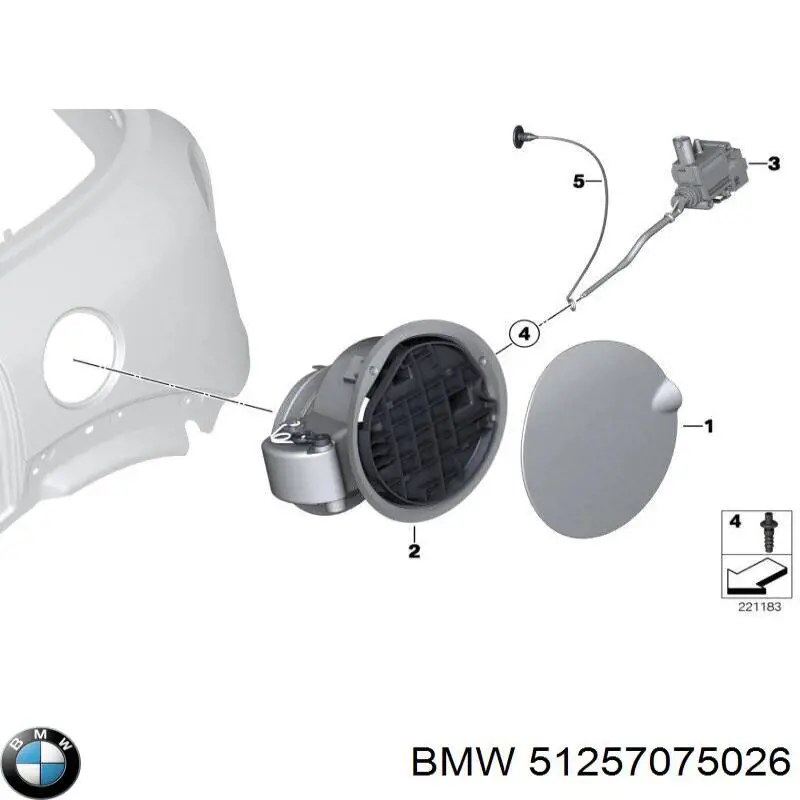  BMW 51257075026 ціна, від 12.43 USD