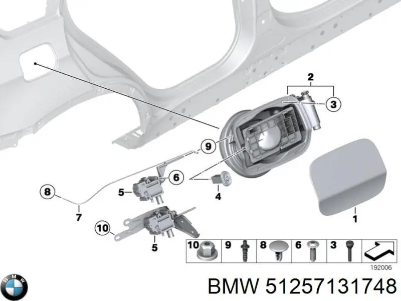 51257131748 BMW 
