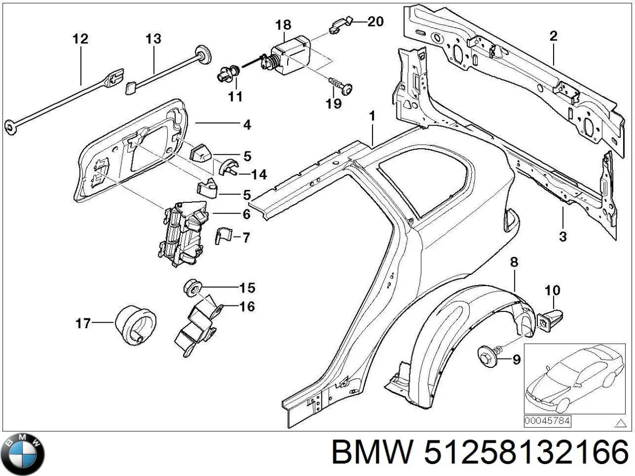 51258132166 BMW 