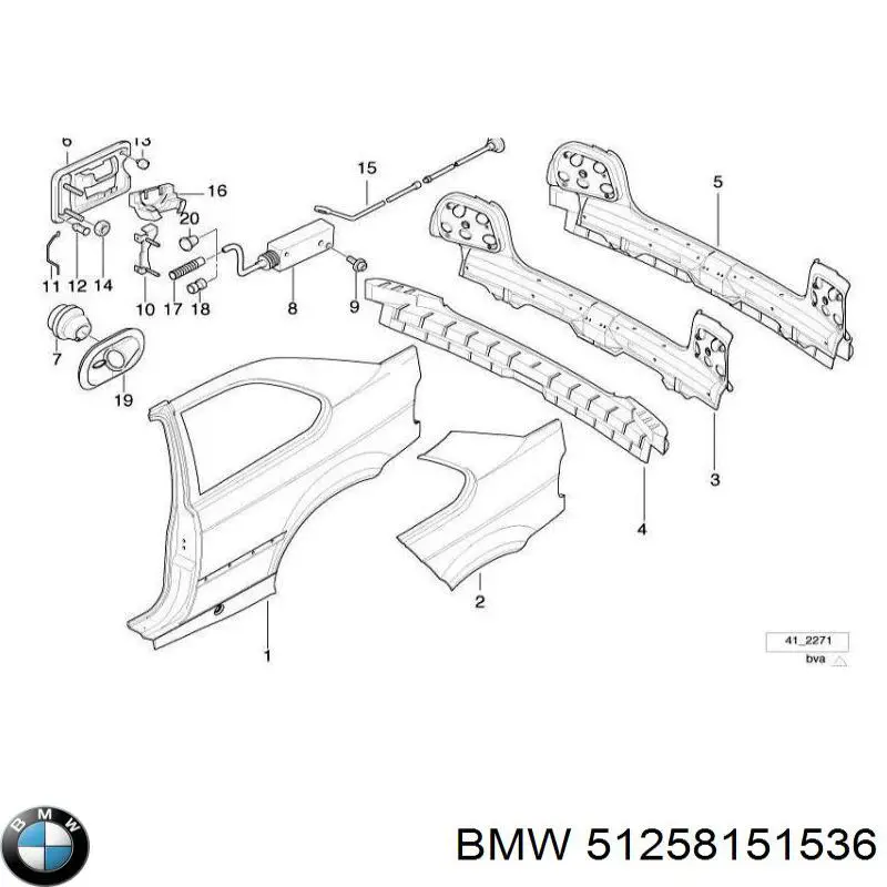 51258151536 BMW 