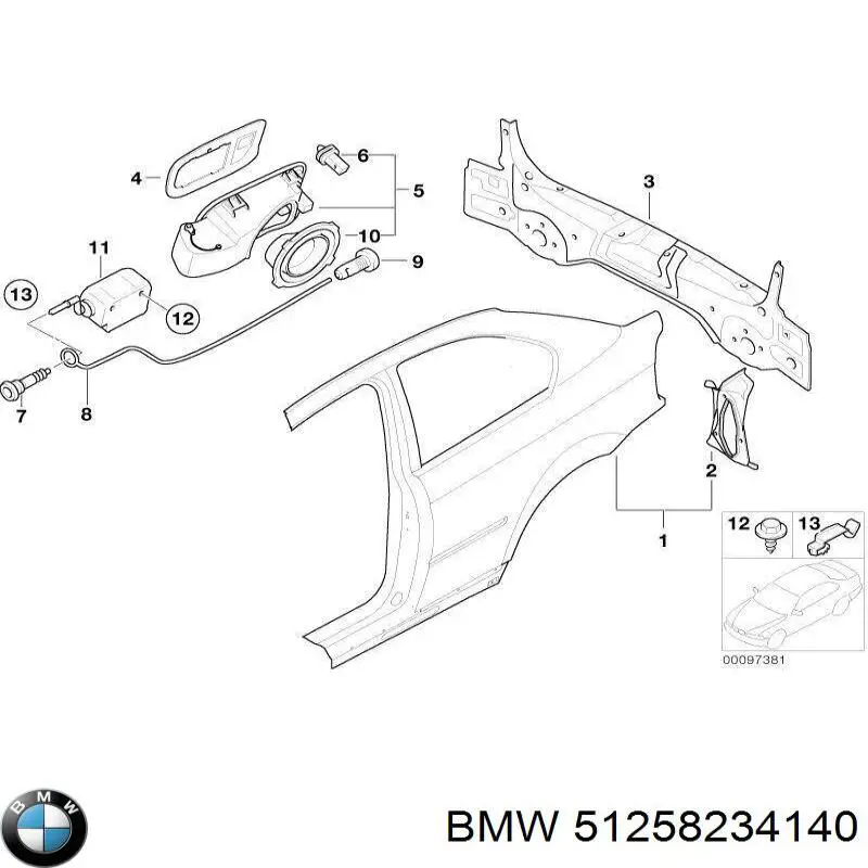 51258234140 BMW 