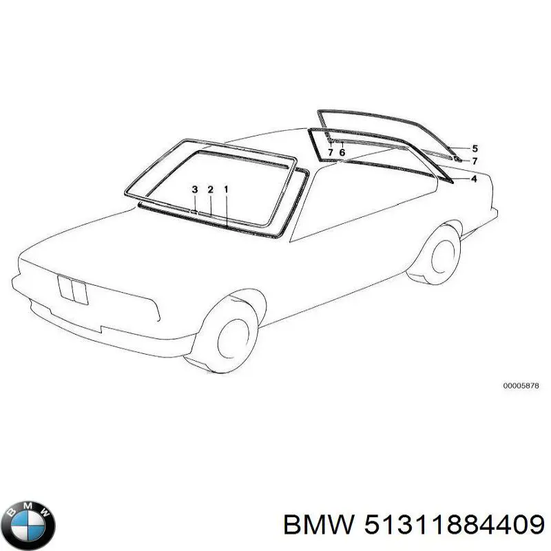 Купити 51311884409 BMW 