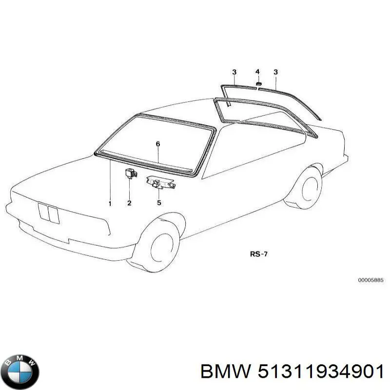  BMW 51311934901 ціна, від 490.43 USD