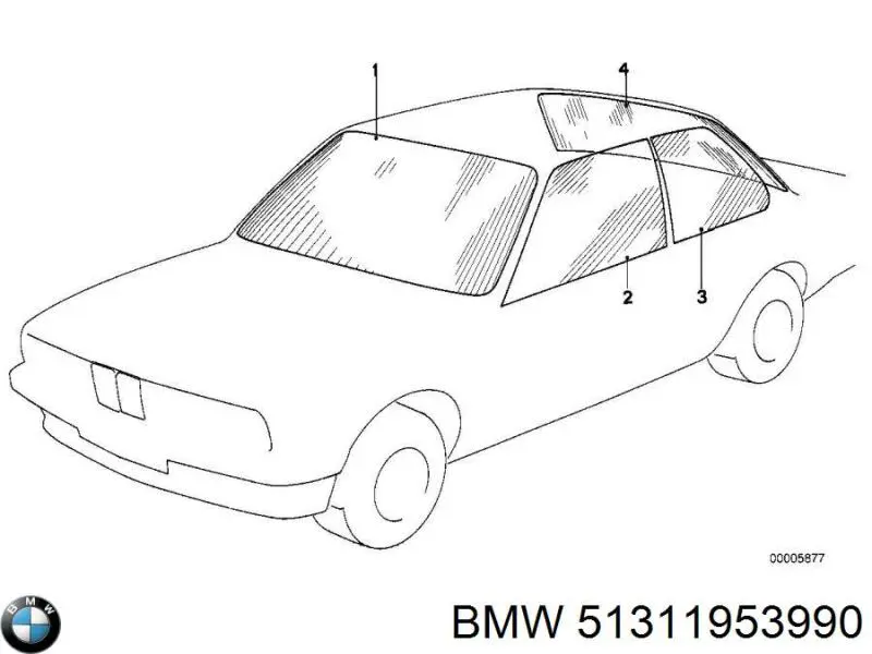 Купити 51311953990 BMW 