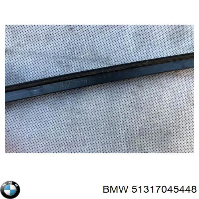 Молдинг лобового скла, правий на BMW 5 (E60)
