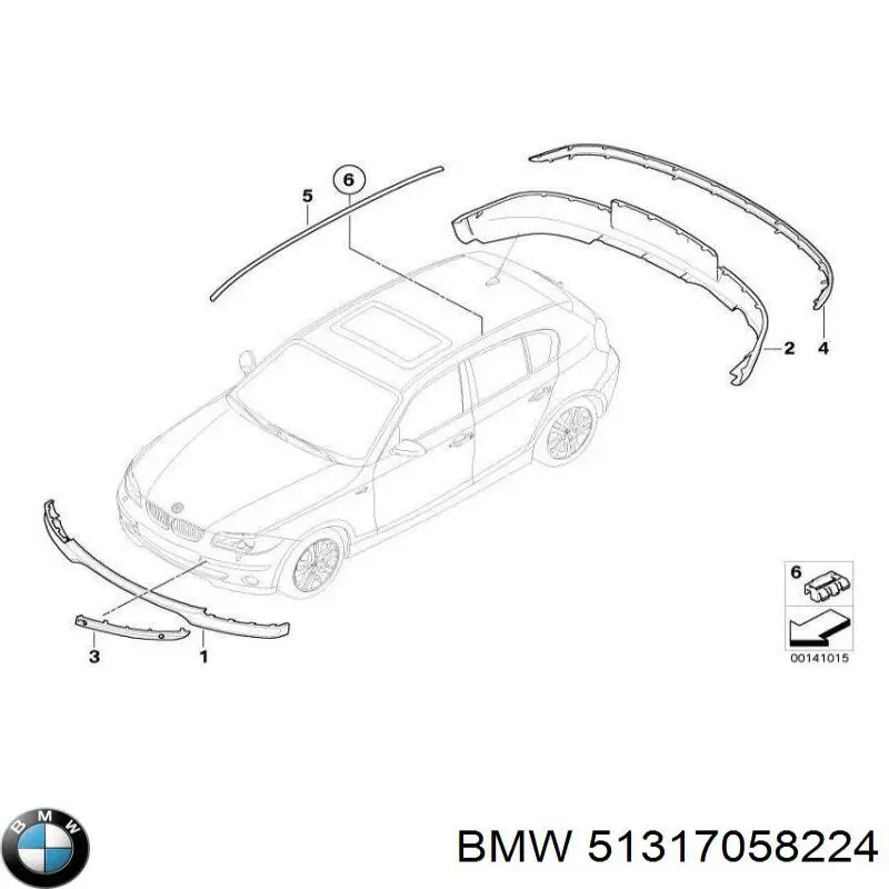 Молдинг лобового скла, верхній Icor GS1411P110X ціна, від 25.87 USD