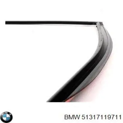 Молдинг лобового скла, верхній 51317119711 BMW