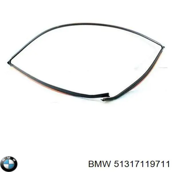 Купити 51317119711 BMW Молдинг лобового скла, верхній
