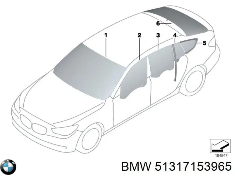 51317153965 BMW 