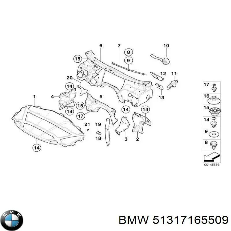 Автоскло BMW 51317165509 ціна, від 103.33 USD