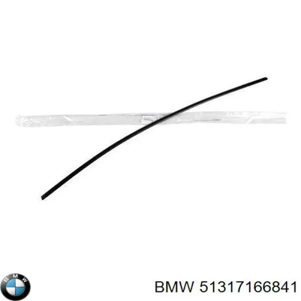 Молдинг лобового скла, верхній BMW 51317166841 ціна, від 36.00 USD