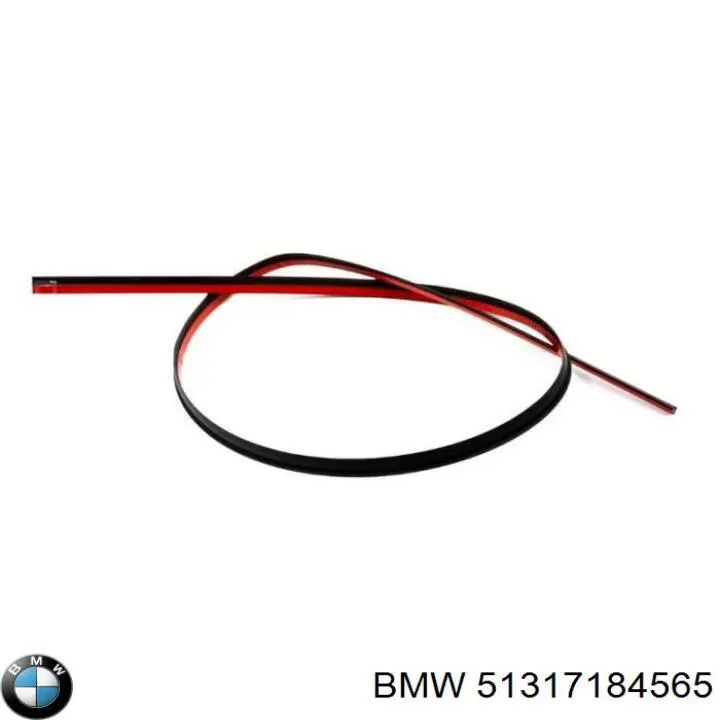 Верхній молдинг вітрового скла на BMW 7 (F01, F02, F03, F04)