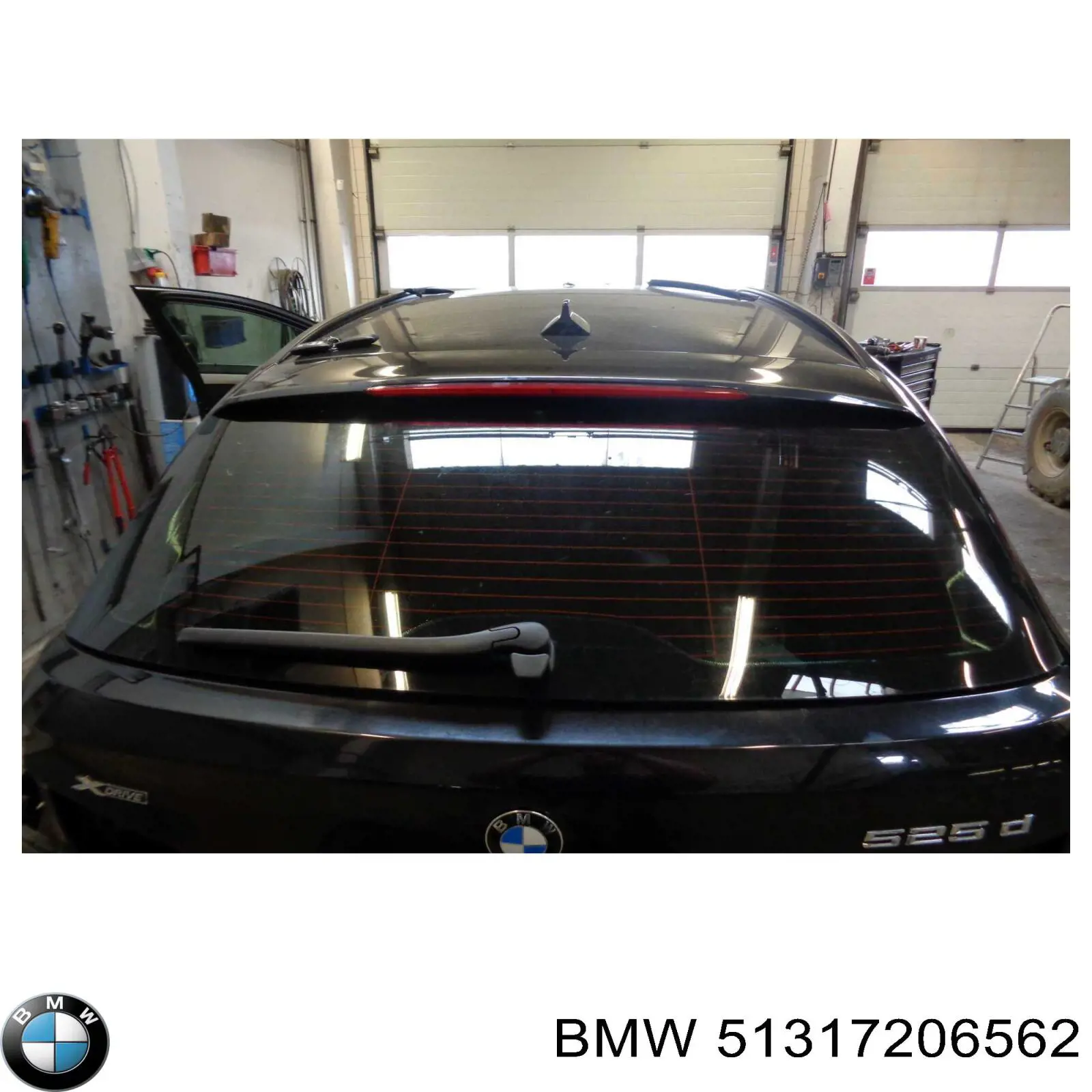 Скло третіх/п'ятих дверей BMW 51317206562 ціна, від 190.00 USD