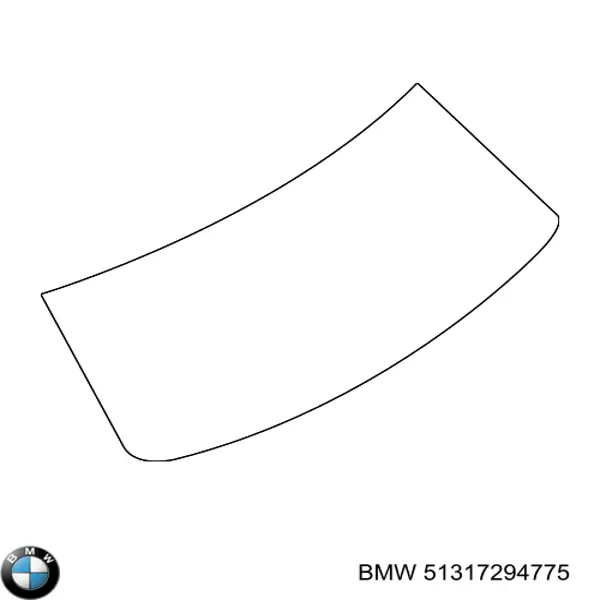 Купити 51317294775 BMW Скло третіх/п'ятих дверей