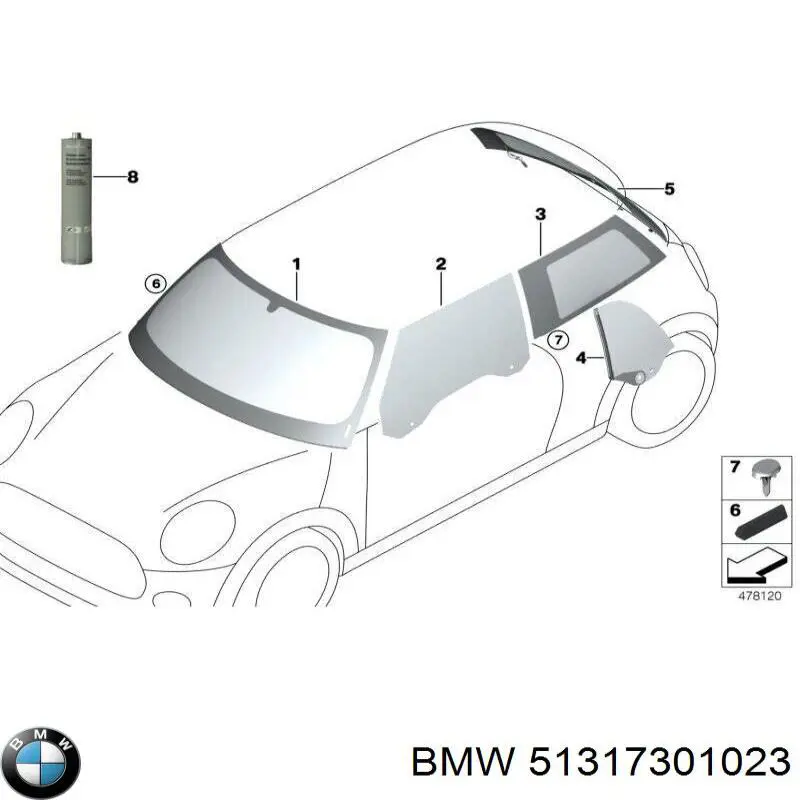  51317301023 BMW