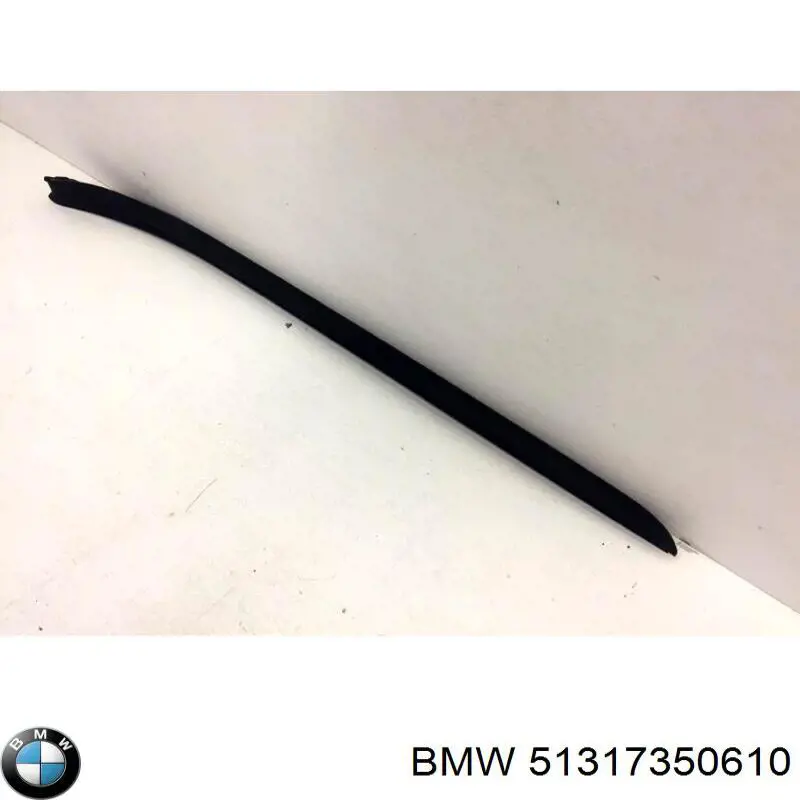 51317350610 BMW Захисна накладка переднього скла права