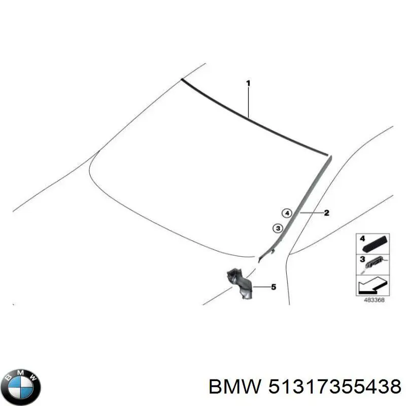 51317355438 BMW 
