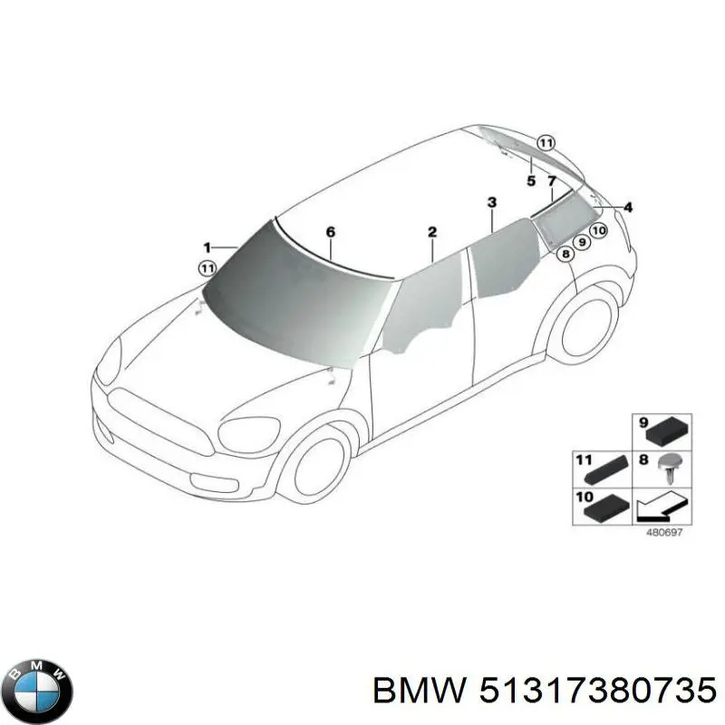  51317380735 BMW