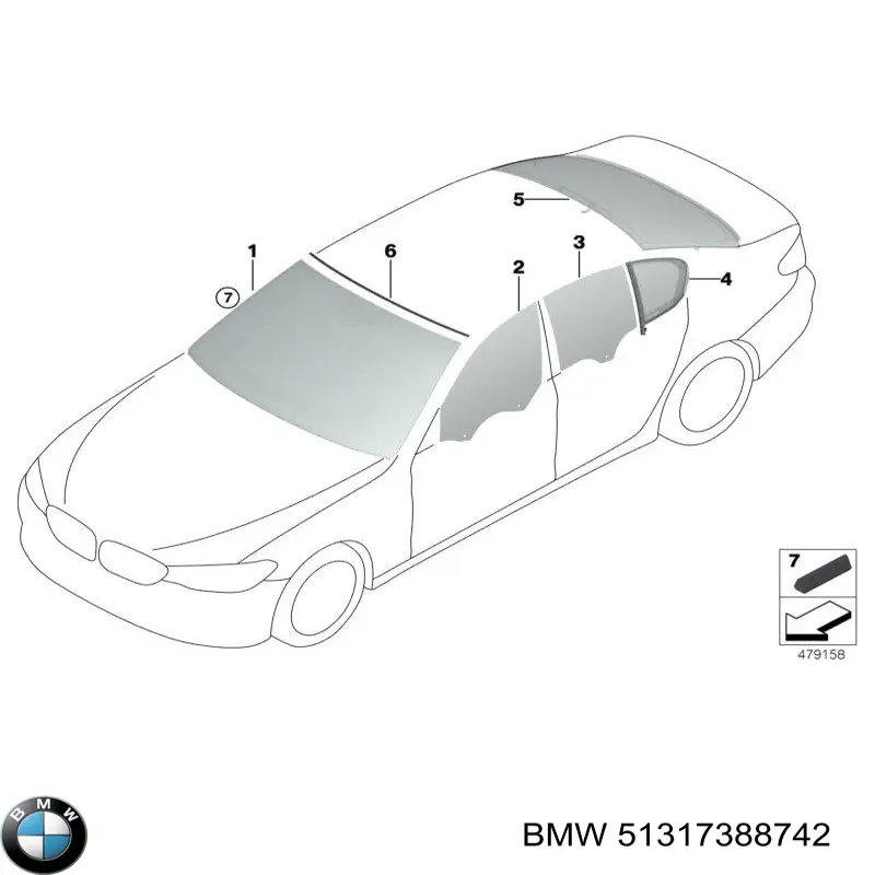 Автоскло XYG AB70444A ціна, від 175.58 USD