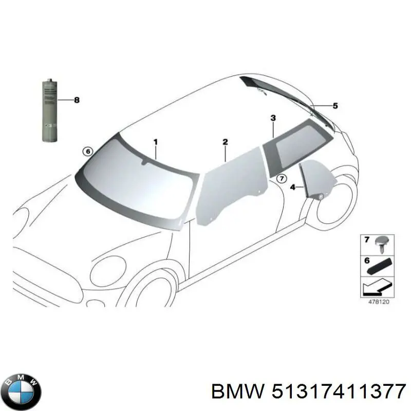  51317411377 BMW