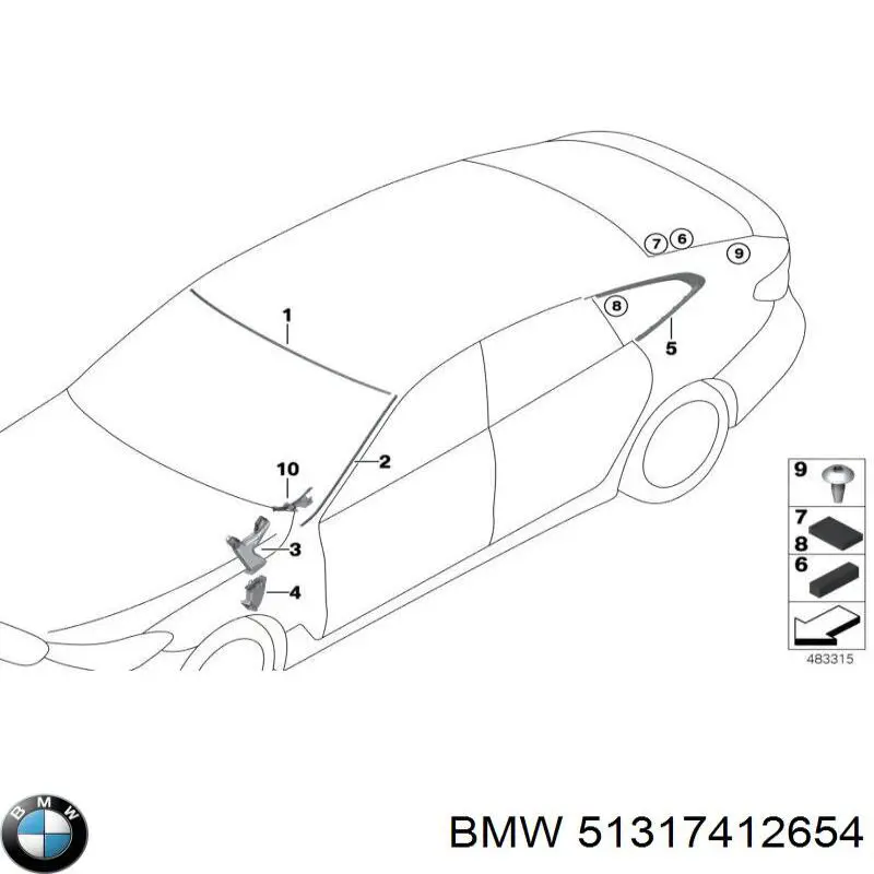 51317412654 BMW 