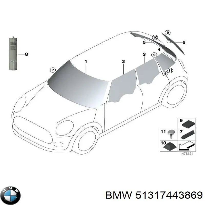  51317443869 BMW