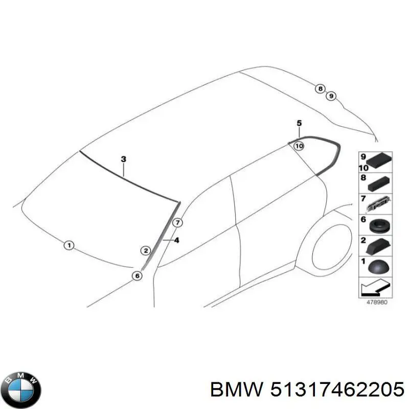  51317462205 BMW