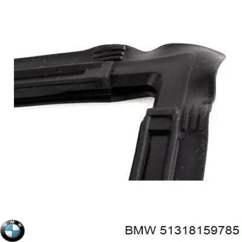 Накладка заднього скла, верхній или верхня на BMW 5 (E39)