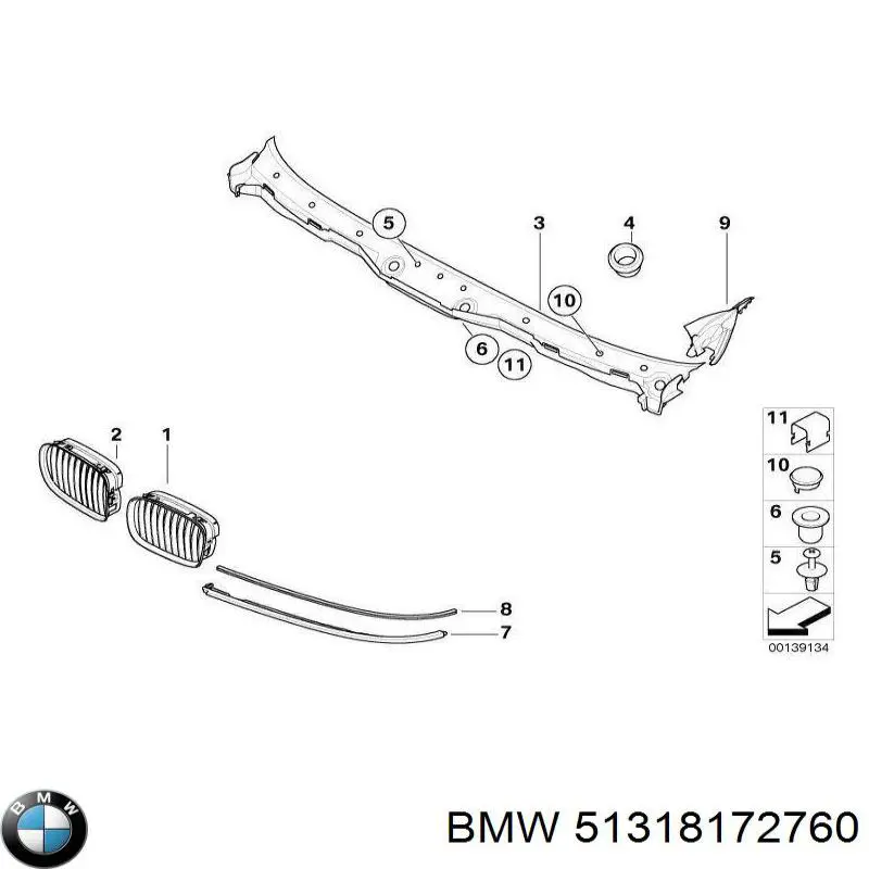 51318172760 BMW 