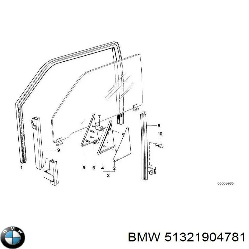 Купити 51321904781 BMW 
