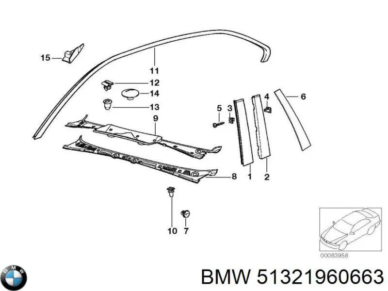 51321960663 BMW 