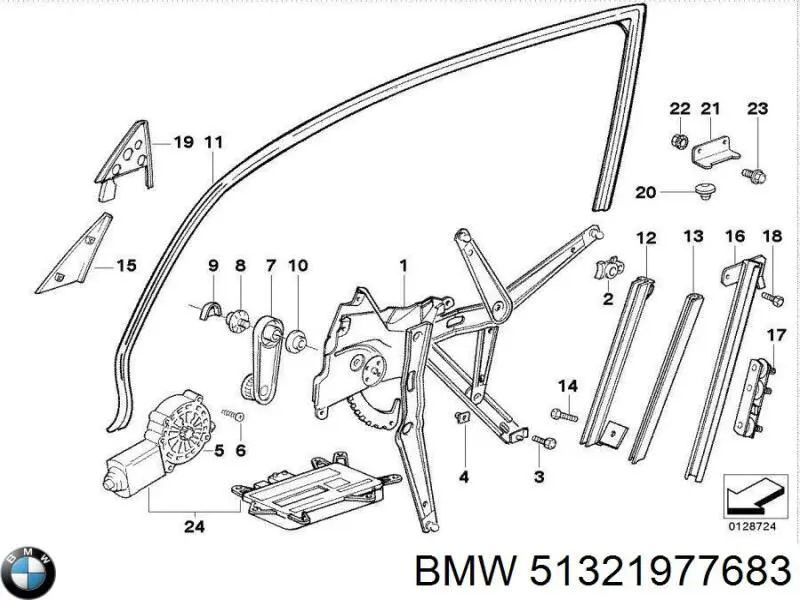 Купити 51321977683 BMW 