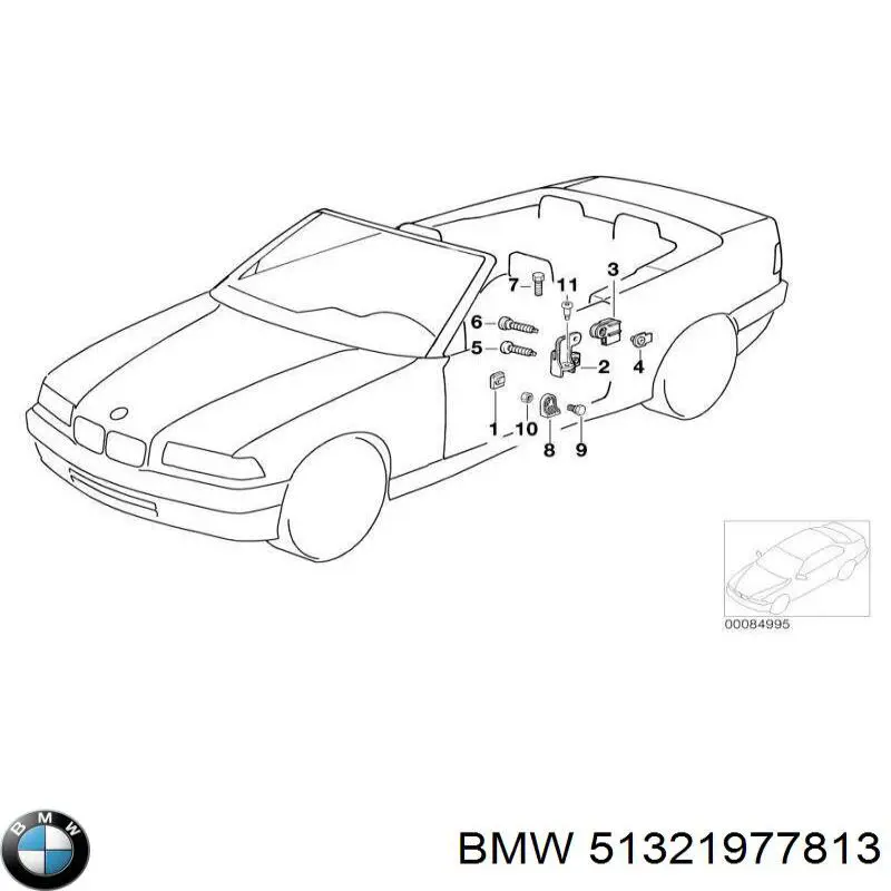  BMW 51321977813 ціна, від 10.16 USD