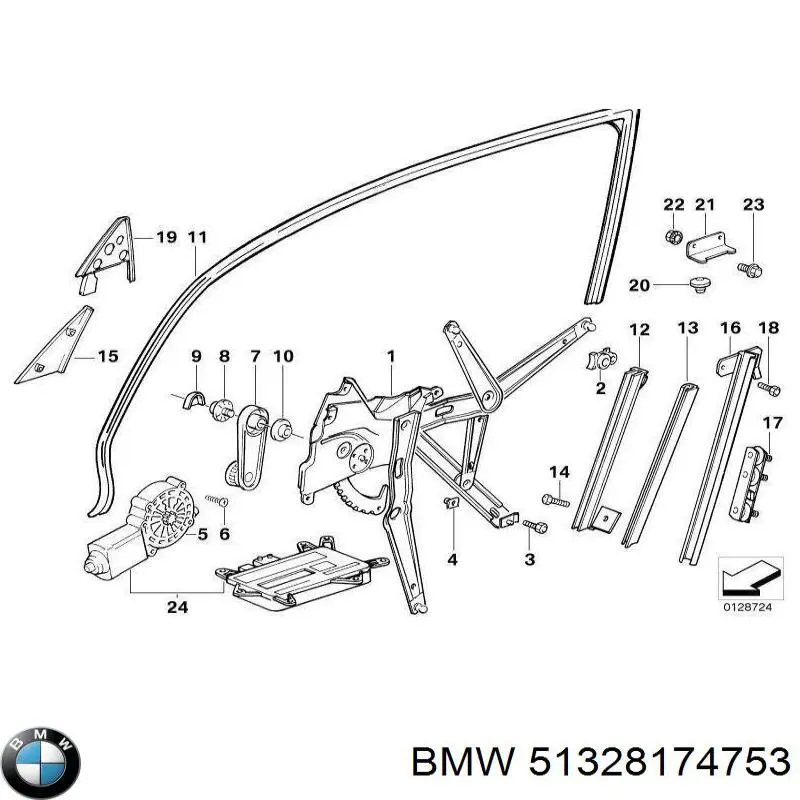  BMW 51328174753 ціна, від 435.74 USD
