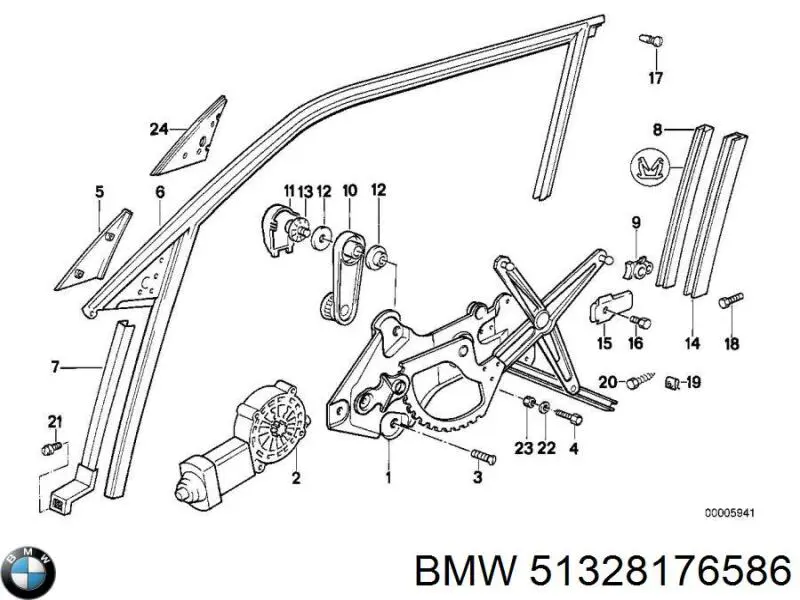  BMW 51328176586 ціна, від 337.14 USD