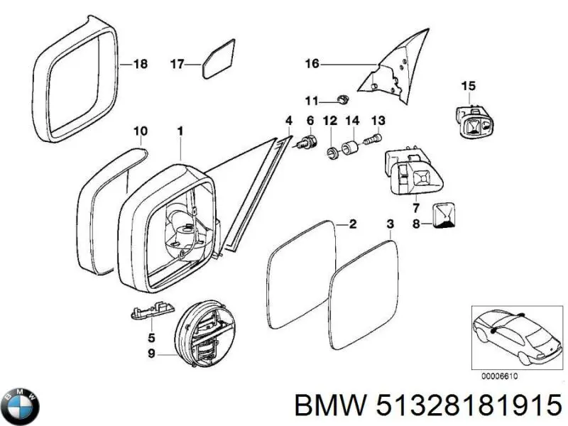 Купити 8181915 BMW Прокладка клапанної кришки, ліва