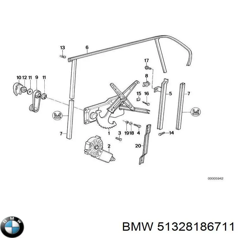 51328186711 BMW 