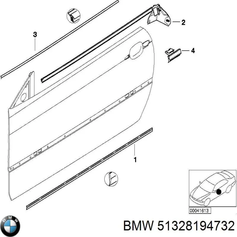 Купити 51328194732 BMW 