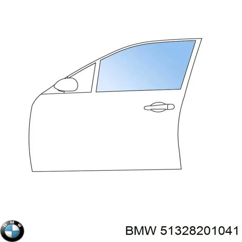 Купити 51328201041 BMW Скло та ущільнювачі скла вітрового правого/лівого