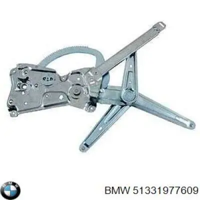 Склопідйомник з електродвигуном BMW 51331977609 ціна, від 35.54 USD