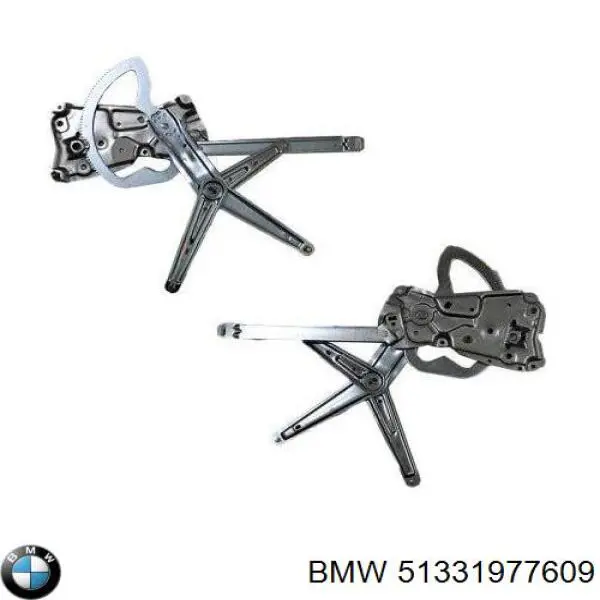 Купити 51331977609 BMW Механізм стеклопідйомника водійських дверей